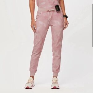 Figs Breast Cancer Limited Edition Scrub Jogger Pants